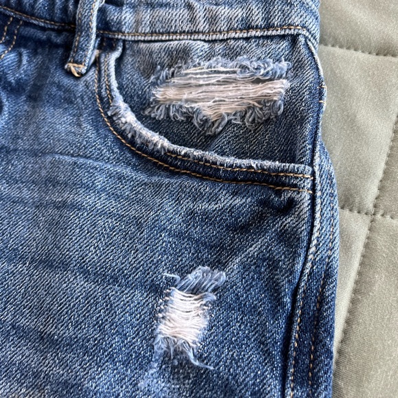KanCan ESTILO Signature Ultra High Rise Denim Jean Shorts Size Medium - Picture 4 of 13